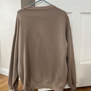 Jerzees Tan Crewneck Sweater
